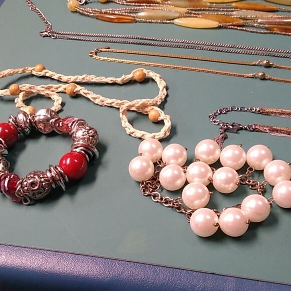 Elegant Multi-Color Jewelry Vintage Pint Jar Cottagecore Grandmacore - Picture 2 of 9